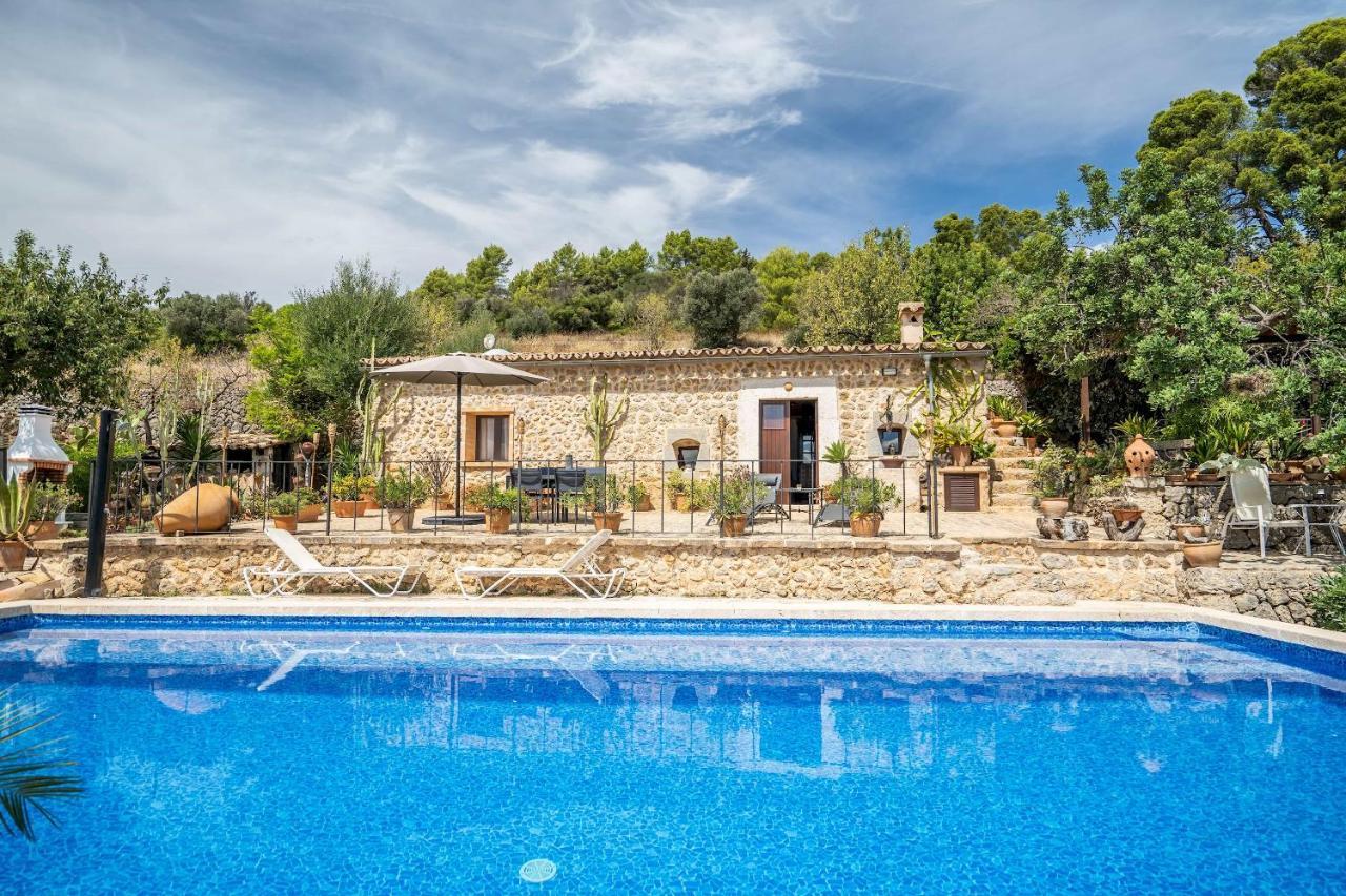 Can Pulit - Finca Romantica Para 2 Con Piscina Y Vistas En 셀바 외부 사진