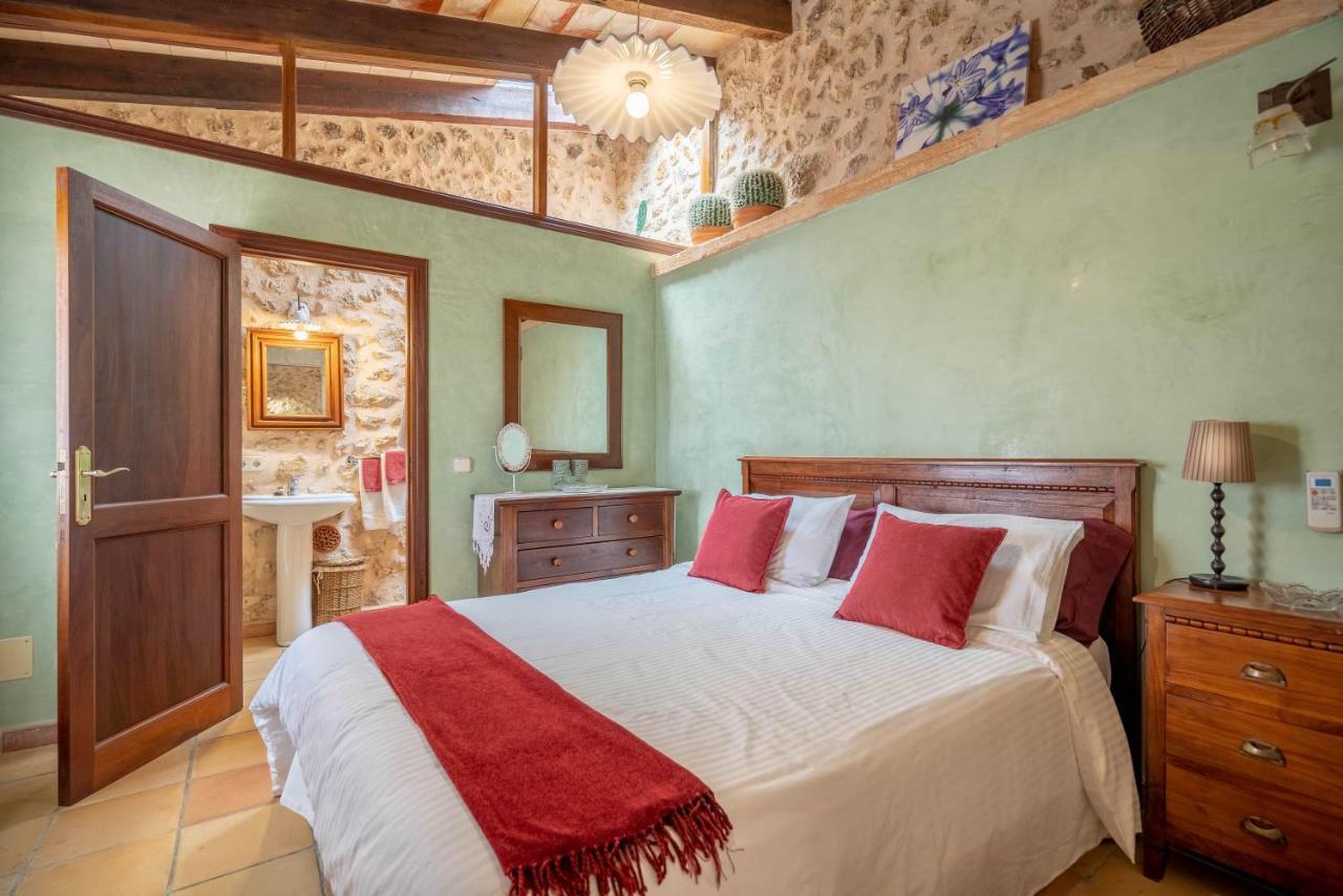 Can Pulit - Finca Romantica Para 2 Con Piscina Y Vistas En 셀바 외부 사진