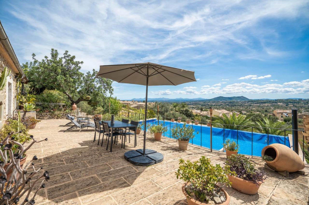 Can Pulit - Finca Romantica Para 2 Con Piscina Y Vistas En 셀바 외부 사진
