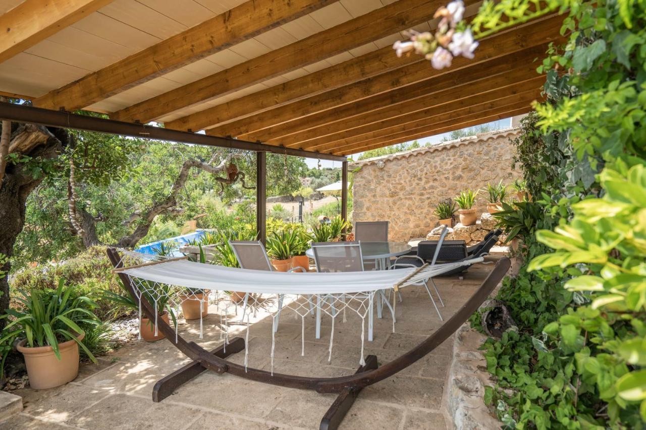Can Pulit - Finca Romantica Para 2 Con Piscina Y Vistas En 셀바 외부 사진