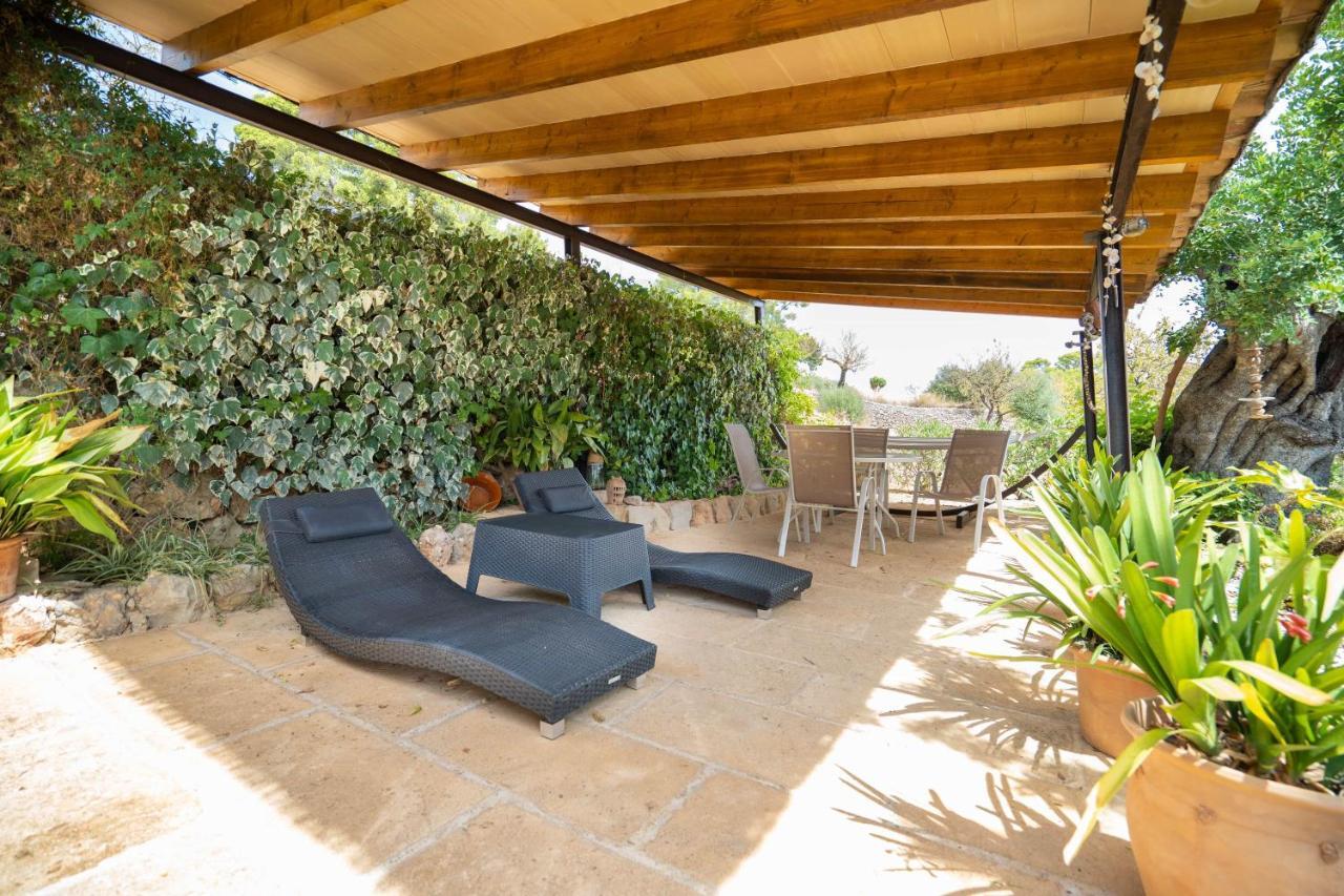 Can Pulit - Finca Romantica Para 2 Con Piscina Y Vistas En 셀바 외부 사진