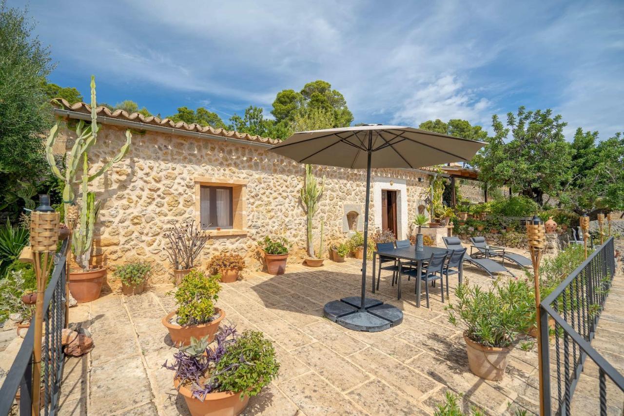 Can Pulit - Finca Romantica Para 2 Con Piscina Y Vistas En 셀바 외부 사진
